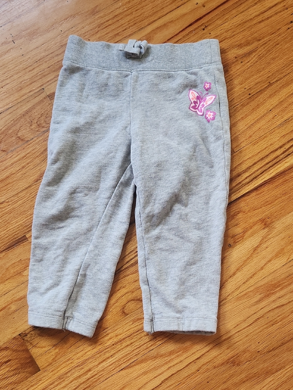 Old Navy Grey Butterfly Sweatpants 18-24M